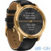 GARMIN Vivomove Luxe 24K Gold PVD Stainless Steel Case with Black Embossed Italian Leather Band — інтернет магазин All-Ok. фото 2